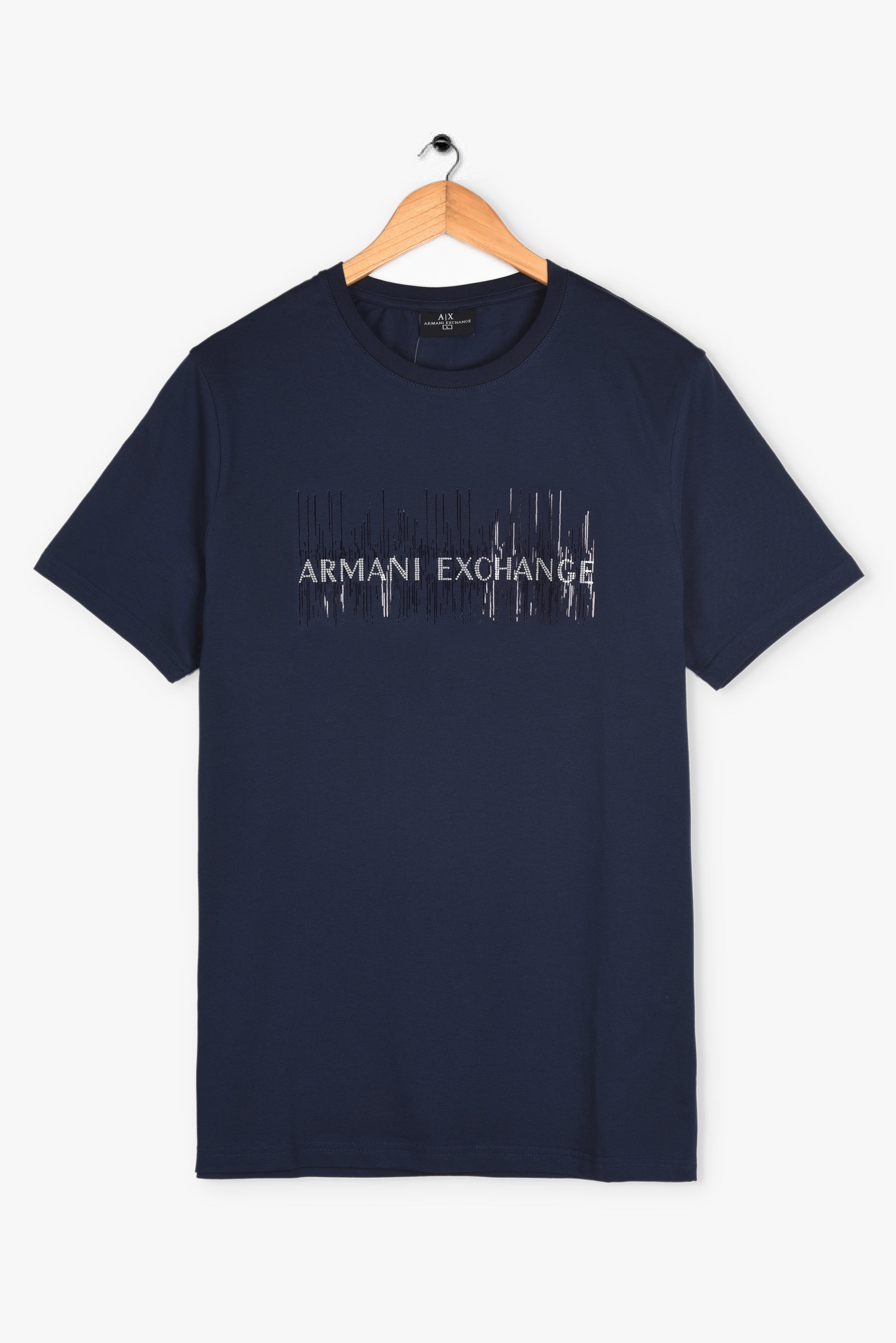 ARMANI BAR PRINTS TEE