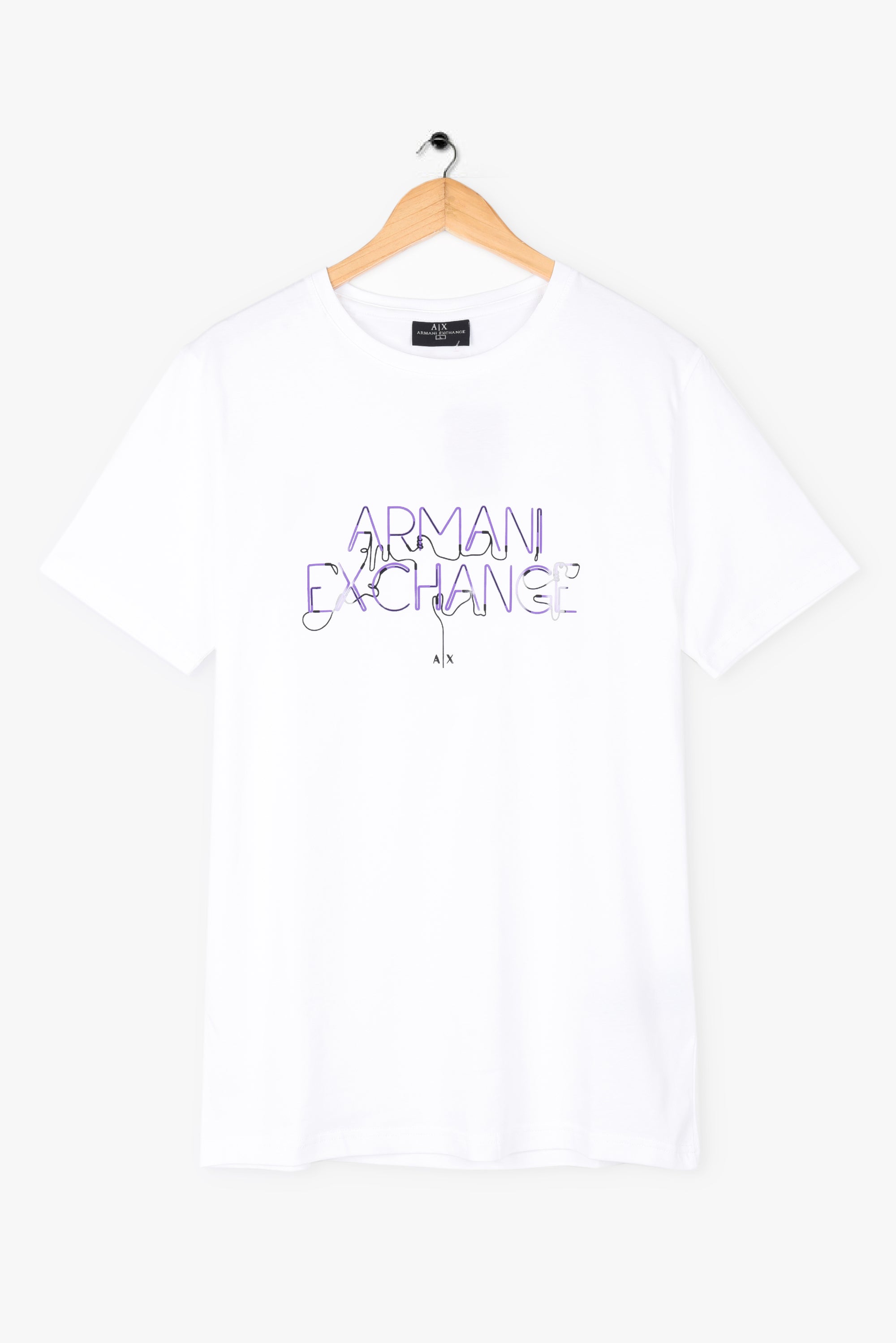 ARMANI PRINTED LOGO TEE