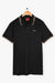 BOSS CONTRASTING COLLAR POLO SHIRT