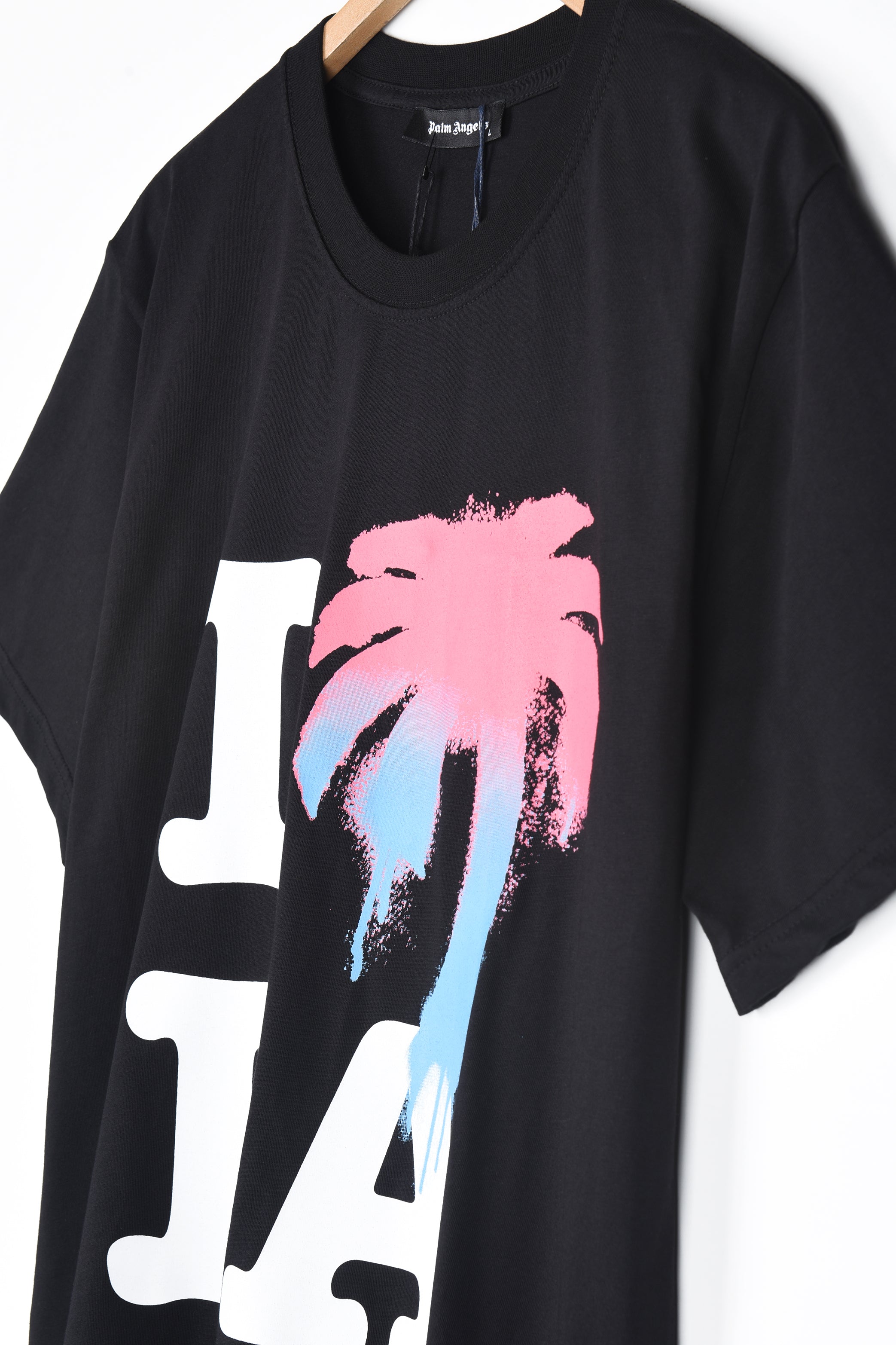 Palm Angels I Love Pa Tee in Black