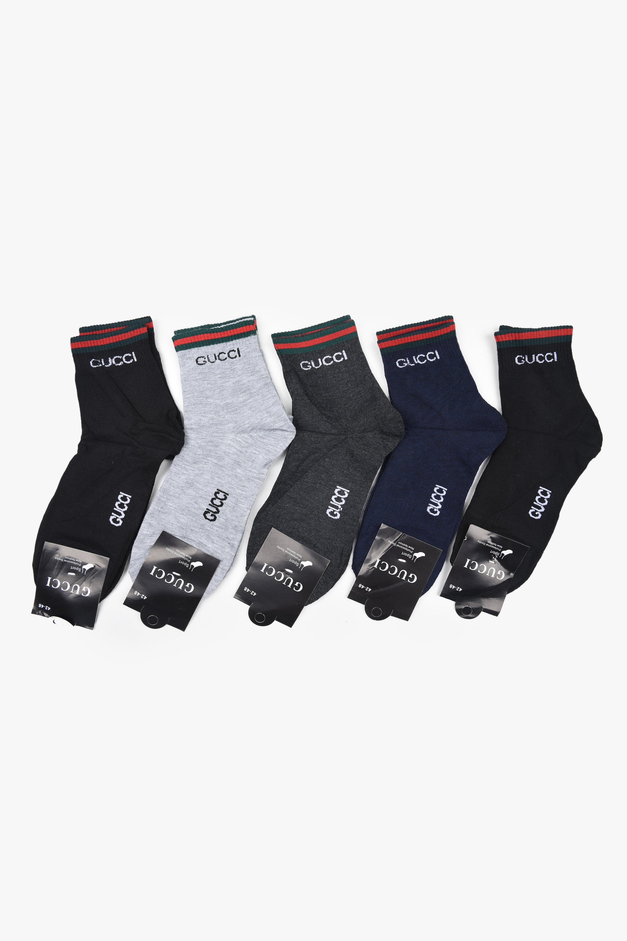 EVERYDAY ESSENTIAL ANKLE SOCKS (5 Pairs)