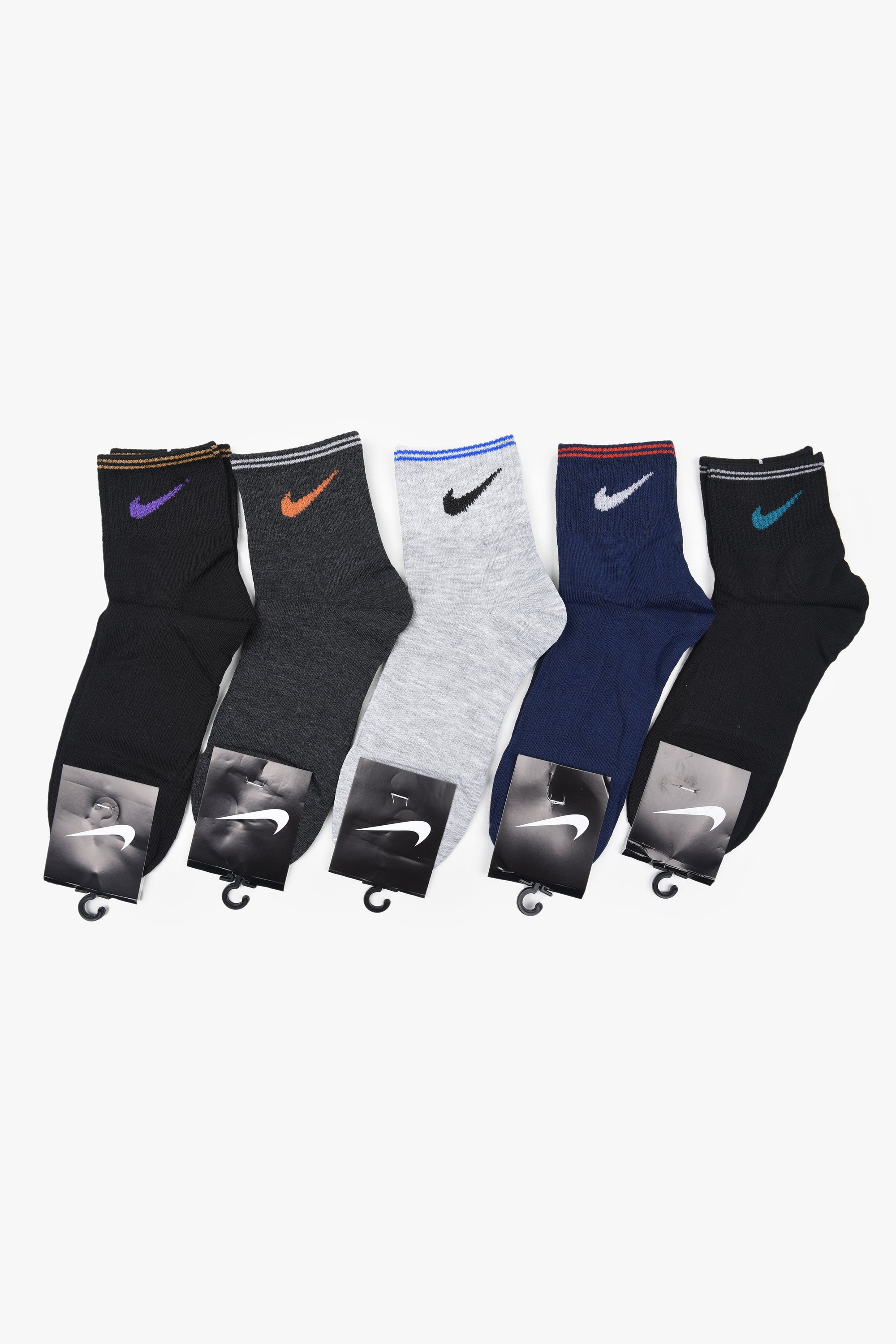 EVERYDAY ESSENTIAL ANKLE SOCKS (5 Pairs)