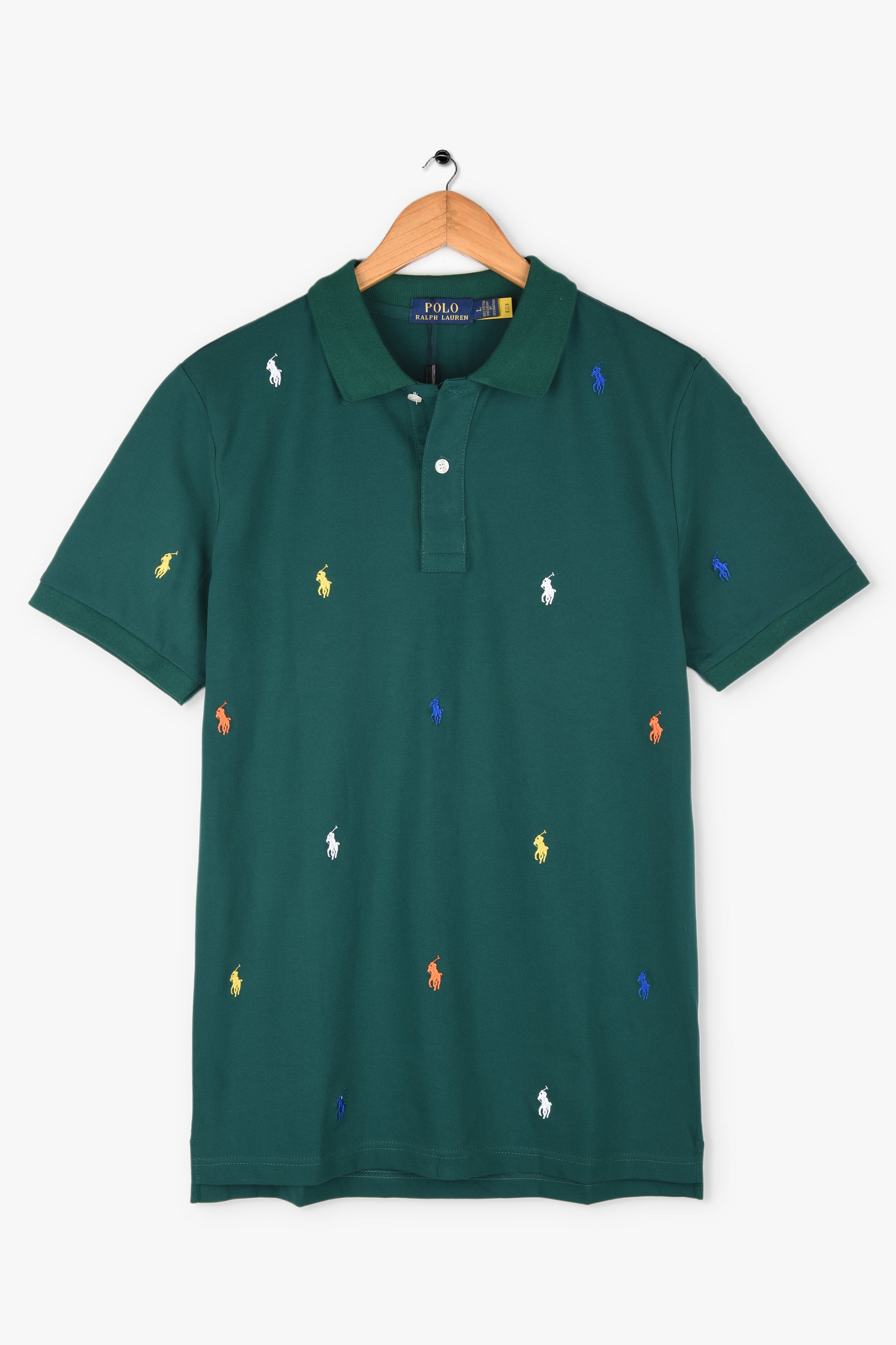 ALL OVER SMALL PONY POLO SHIRT