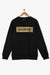 BALMAIN GOLD LOGO SWEATSHIRT (BLACK)