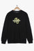 BALENCIAGA CRYPTO SWEATSHIRT IN BLACK