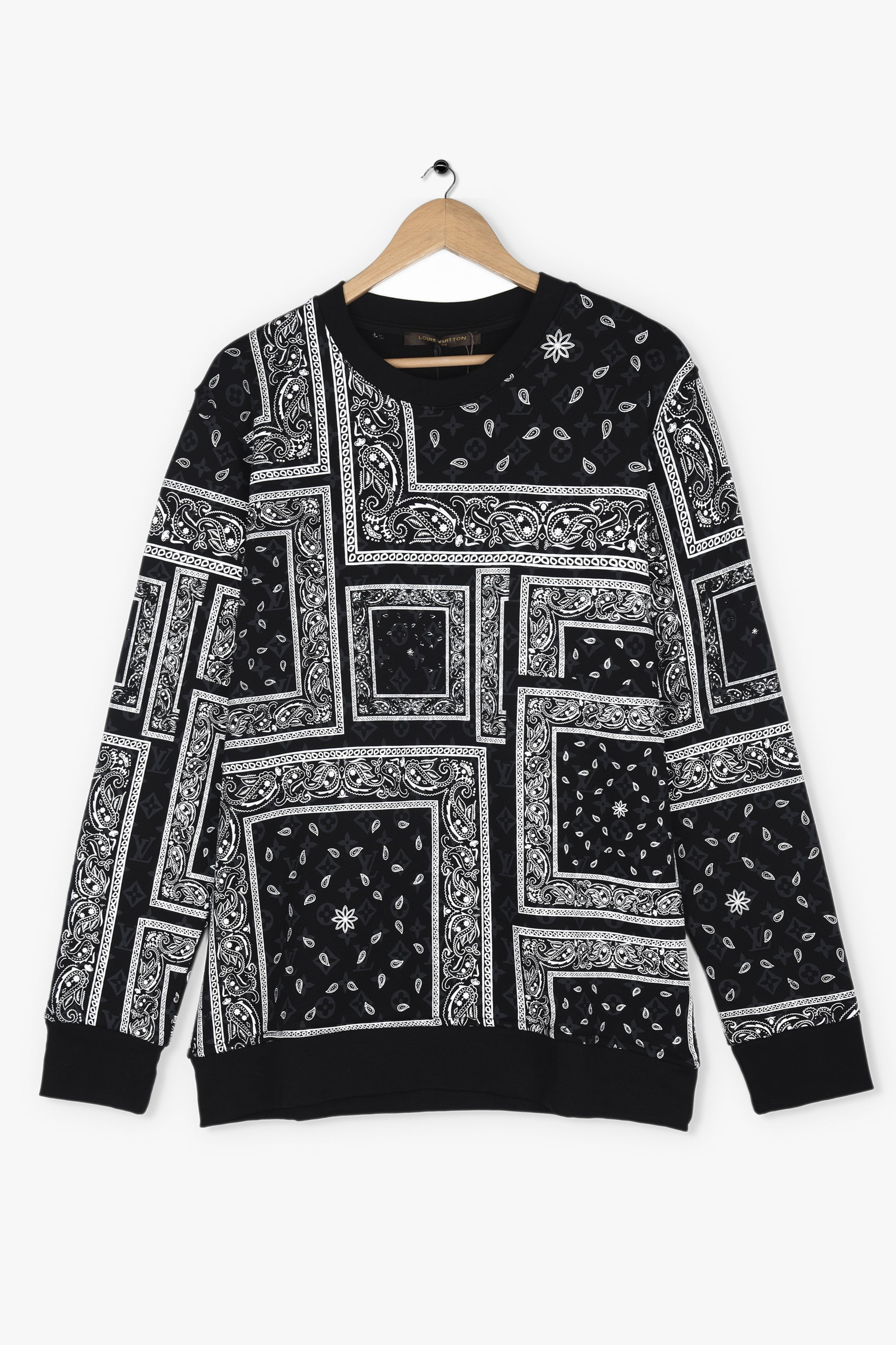 LV BANDANA PRINT SWEATSHIRT