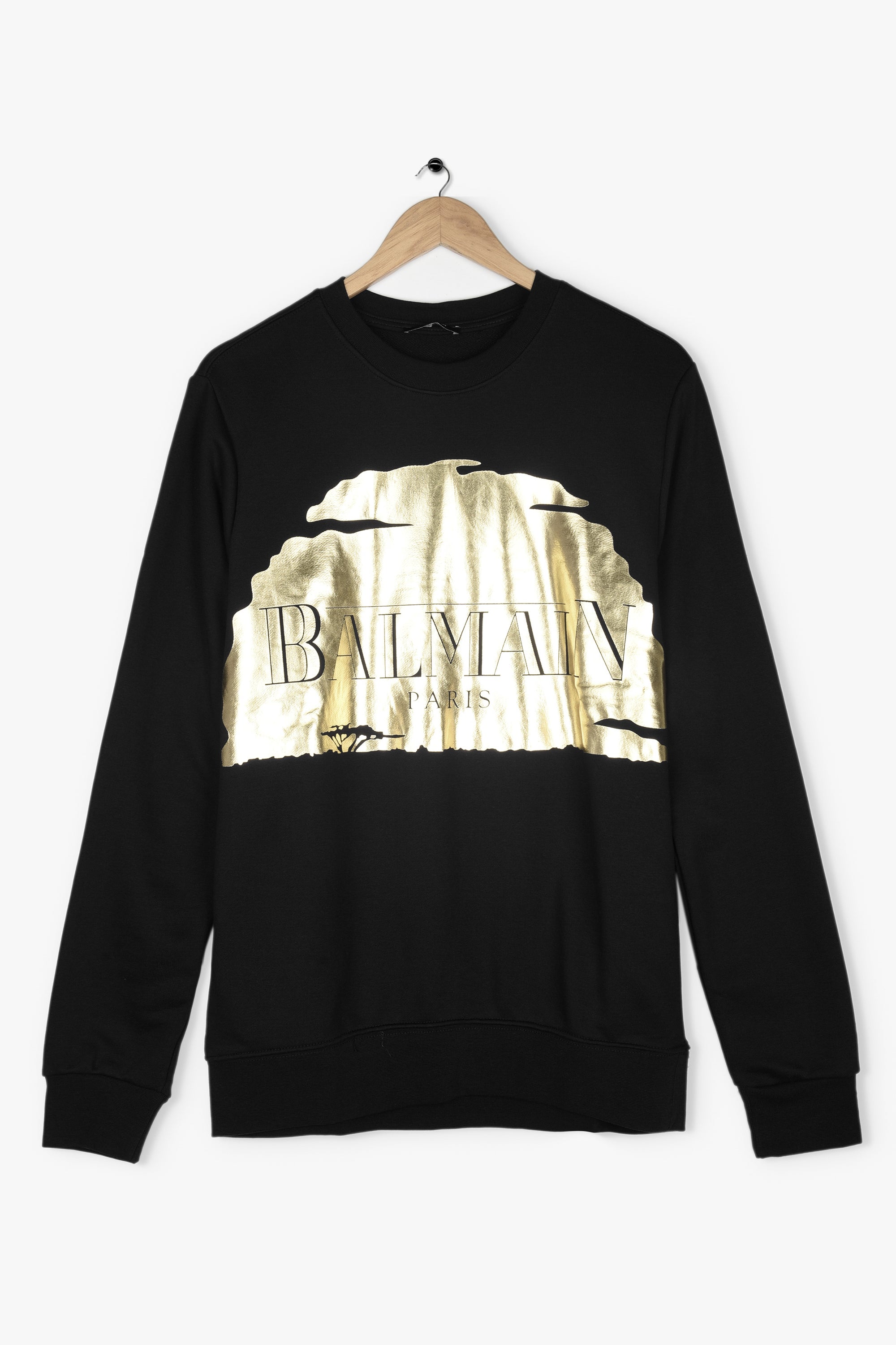 BALMAIN: THE LION KING - SUNSET HOODIE (Black)