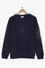 MONCLER ARM POCKET/ RUBBER LOGO SWEATSHIRT (NAVY)