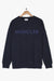 MONCLER EMBROIDERED LOGO FLEECE SWEATSHIRT