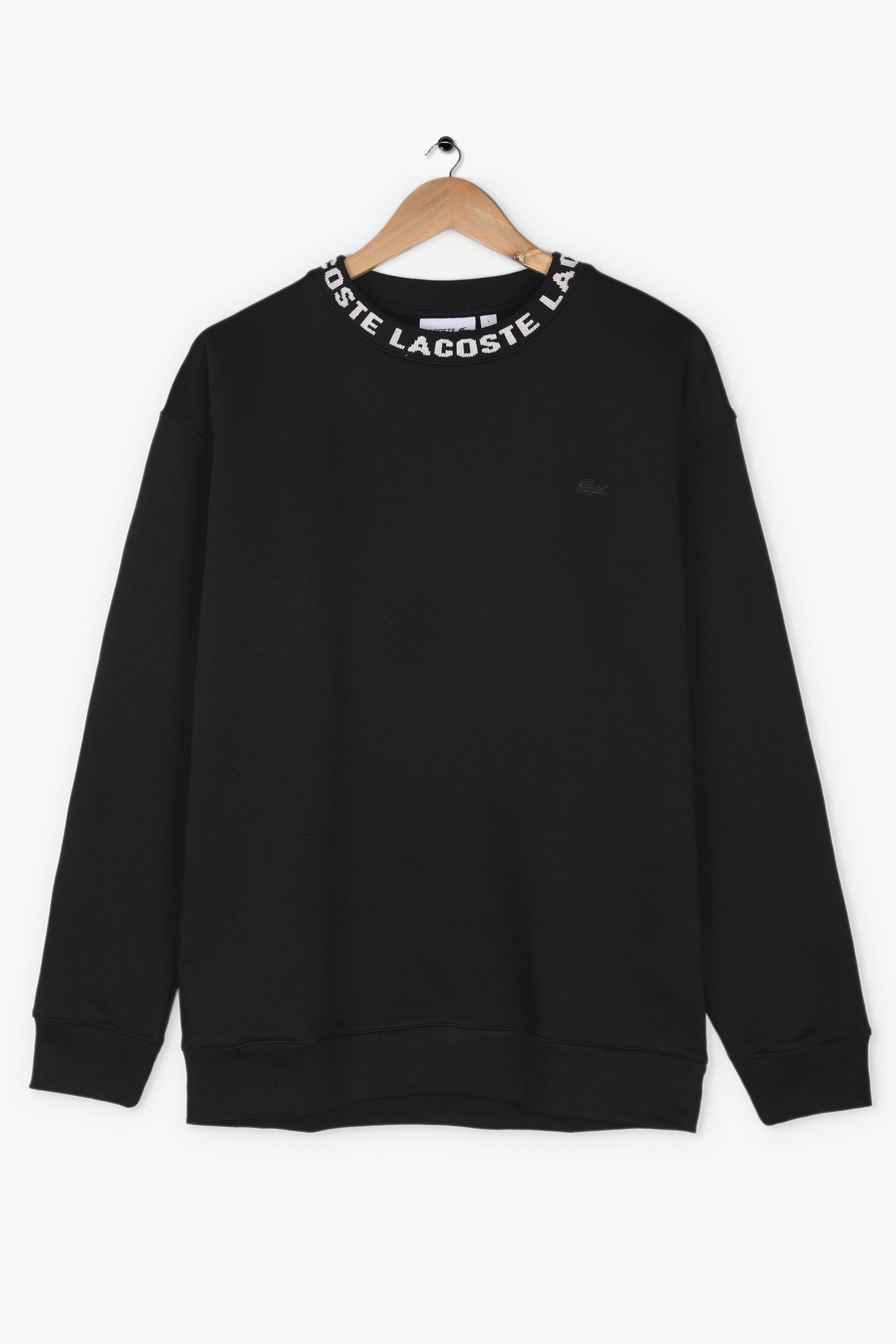 LACOSTE JACQUARD COLLAR FLEECE Sweatshirt