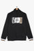 ARMANI EXCHANGE PAINT LOGO HOODIE