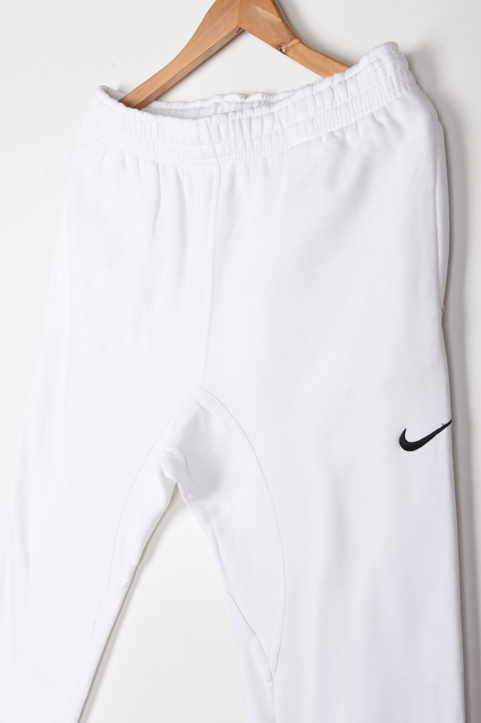 Nike White Fleece Trousers