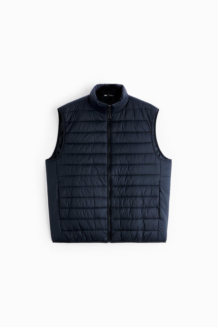 Sleeveless jacket zara on sale