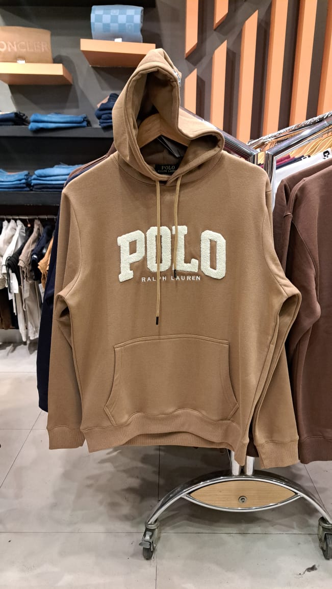 RALPH LAUREN APPLIQUE LOGO HOODIES