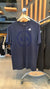 ARMANI SUEDE LOGO TEE (NAVY)