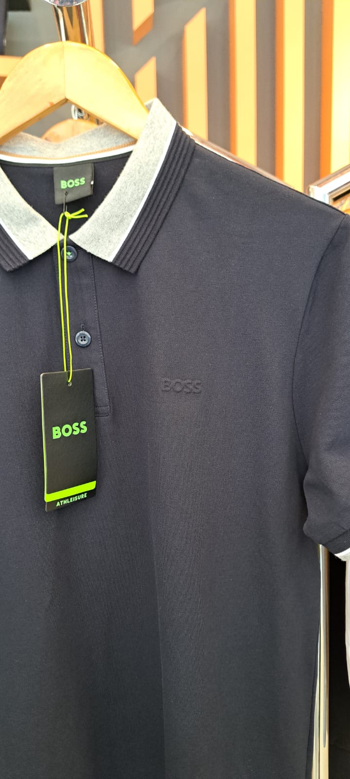 BOSS CONTRAST DETAILS POLO SHIRT