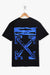 OFF-WHITE BLUE METAL ARROW TEE